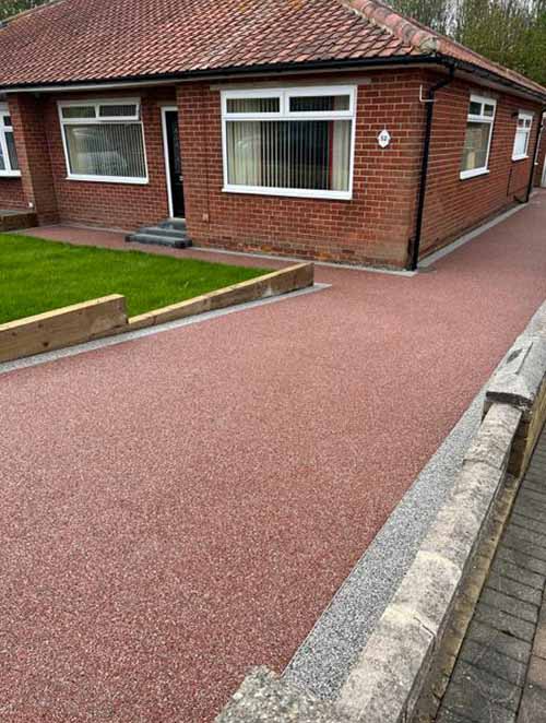 Resin Bound Driveways project completed by Coastal Property Solutions in East Cleveland