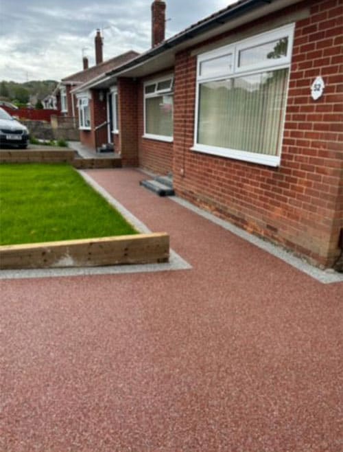 Resin Bound Driveways project completed by Coastal Property Solutions in East Cleveland