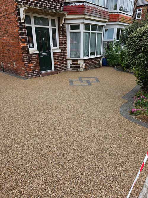 Resin Bound Driveways project completed by Coastal Property Solutions in East Cleveland